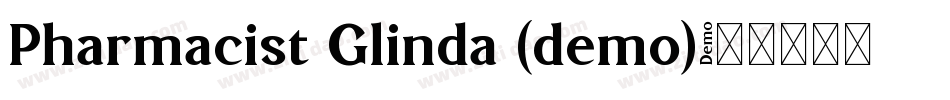 Pharmacist Glinda (demo)字体转换
